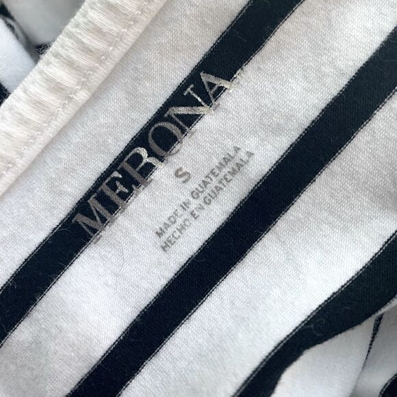 🍋 Merona 3/4 Sleeve Striped Top - Picture 8 of 8